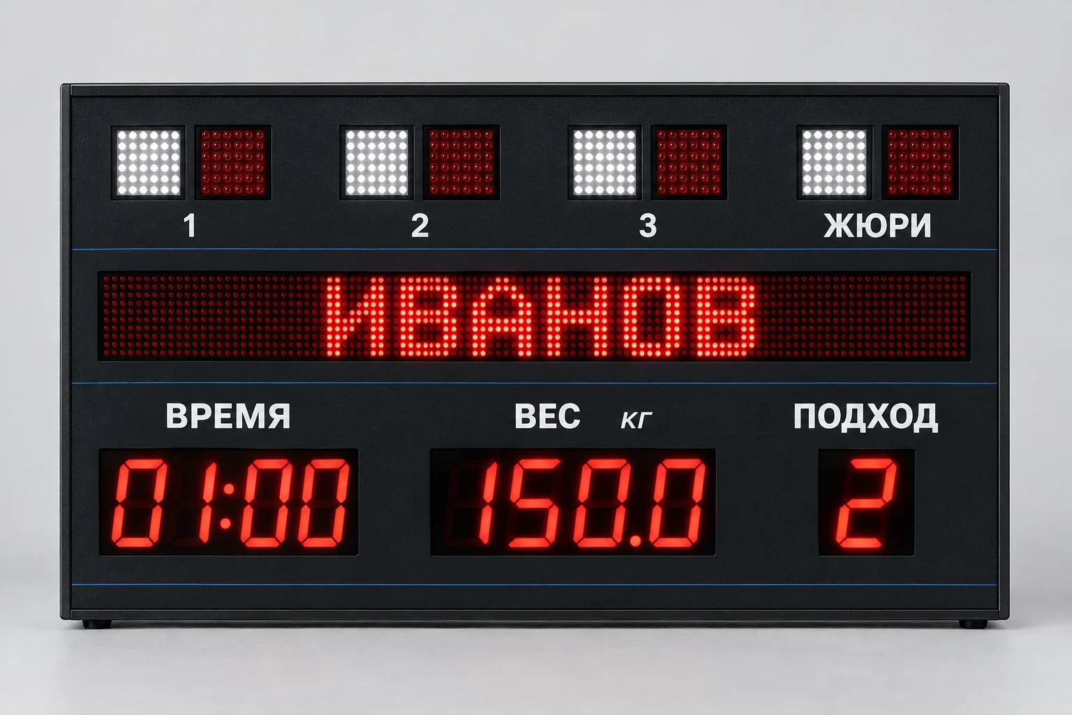 Система судейства тяжелой атлетики