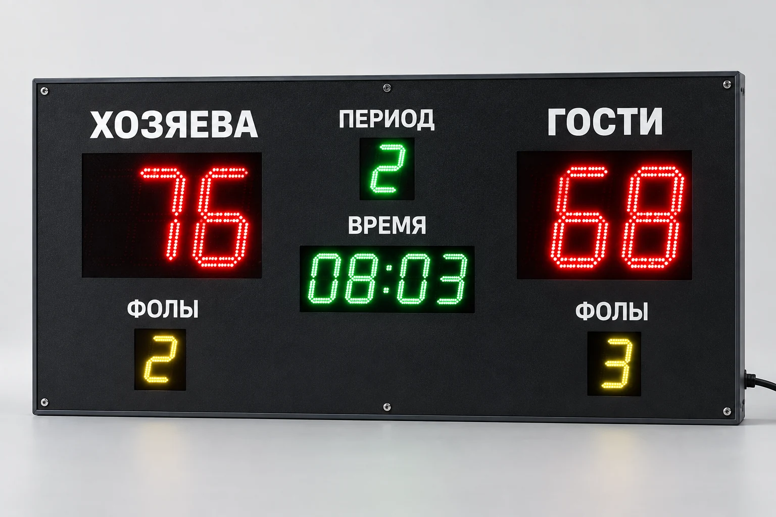 Универсальные спортивные табло